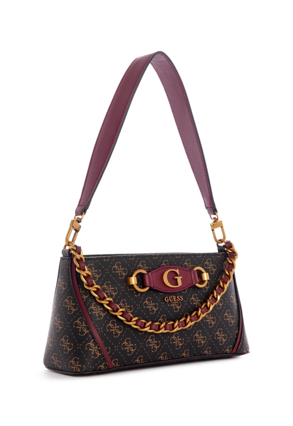 Bolsa Izzy Top Zip Shoulder Bag Guess Qb