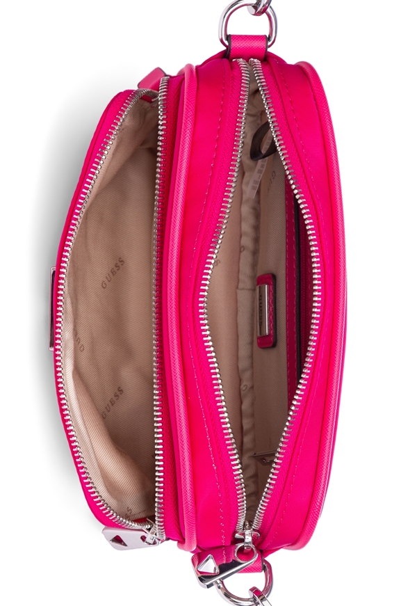 guess crossbody bolsa pink