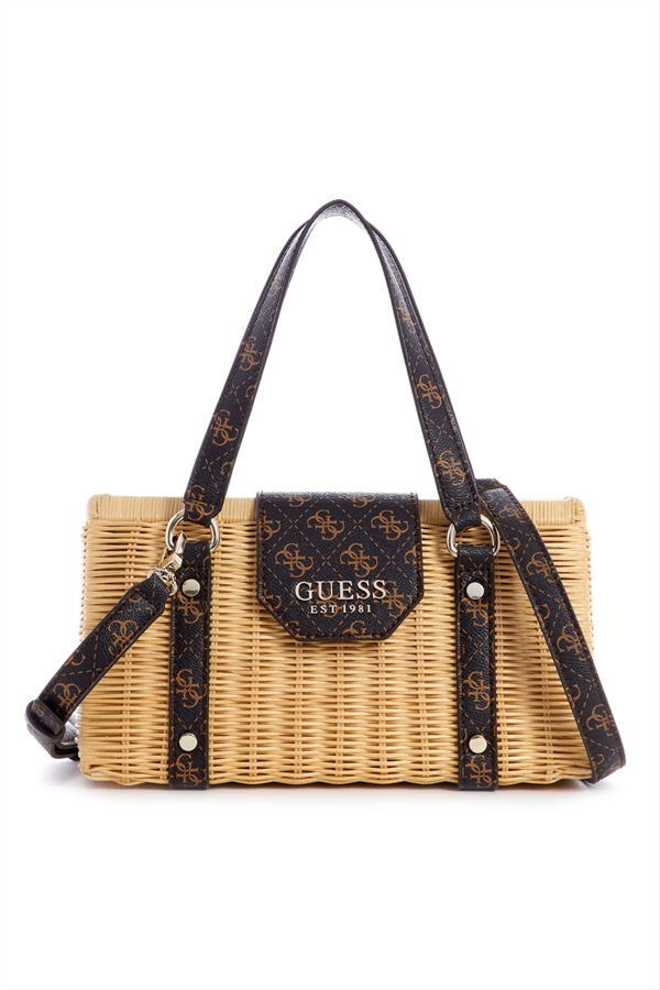 guess leather handbolsa