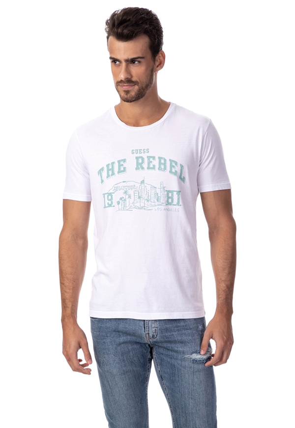 T-Shirt Regular The Rebel Guess