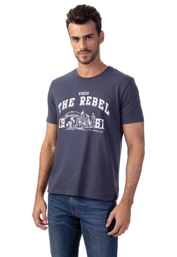 T-Shirt Regular The Rebel Guess