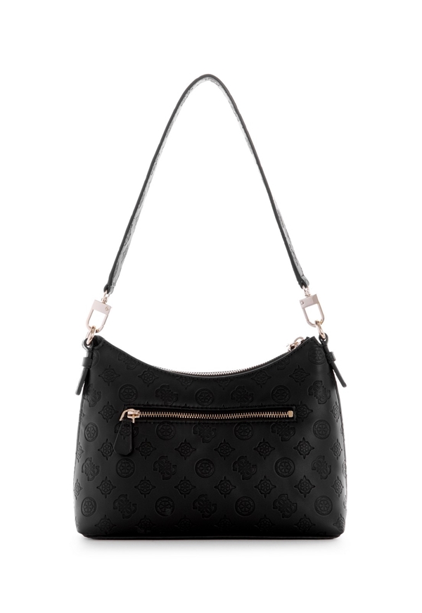 guess sirrah top zip shoulder bag