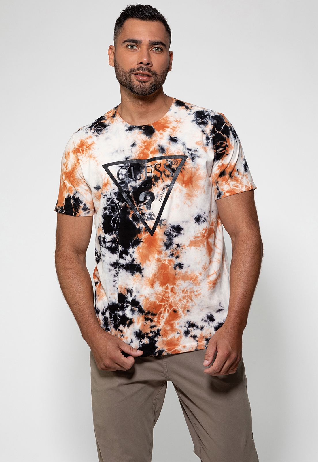 Camiseta Tie Dye Logo Guess M222RTSKP20A