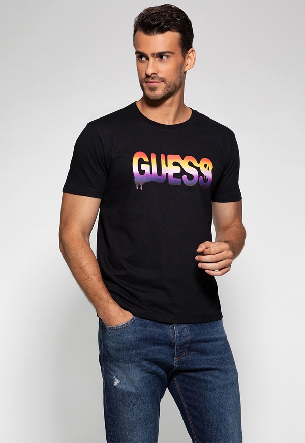 Camiseta Multicolor Guess M223RTSKP32A