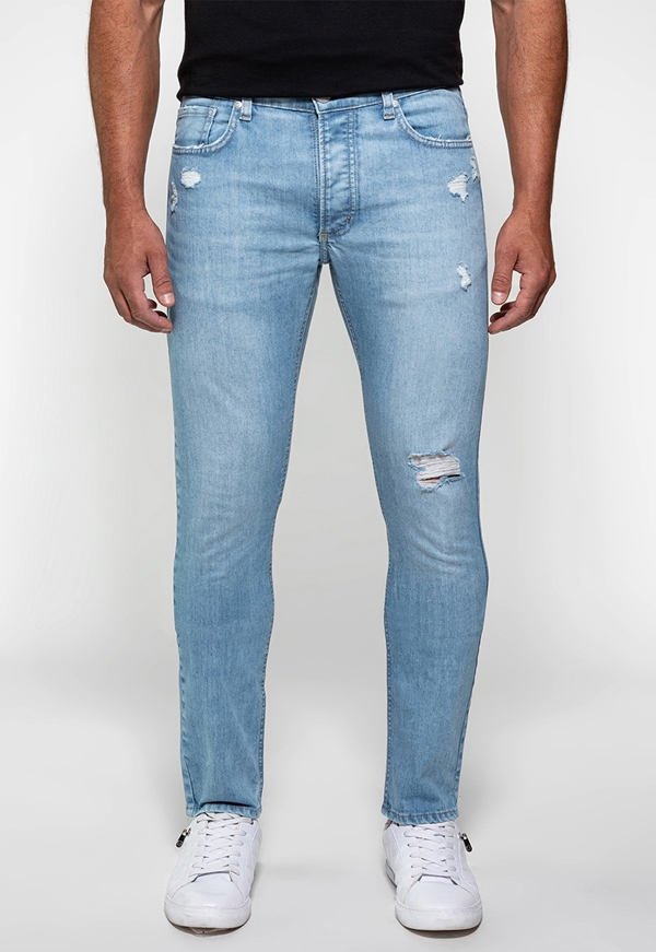 Calça Jeans Masculina Slim Straight Guess M224SLMDW864