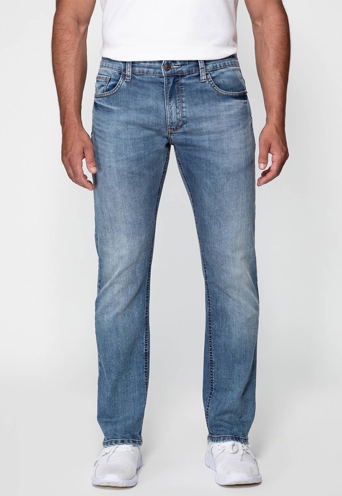 Calças GUESS JEANS Algodão Homem (30 - Azul)