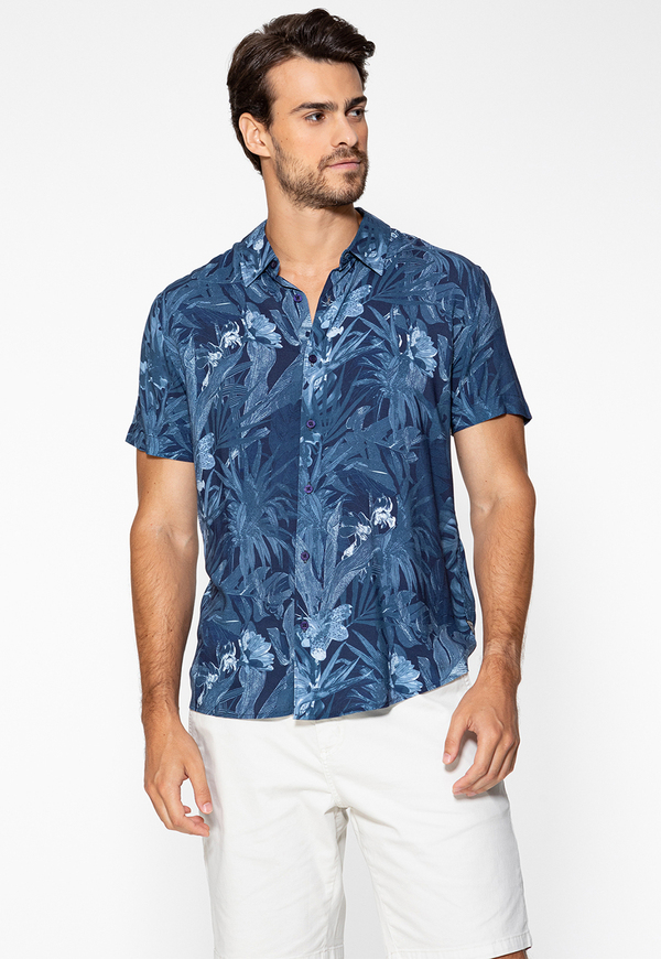 Camisa Eco Manga Curta Tropical